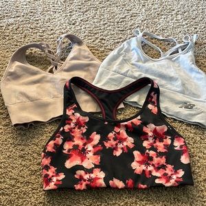 3 sports bras